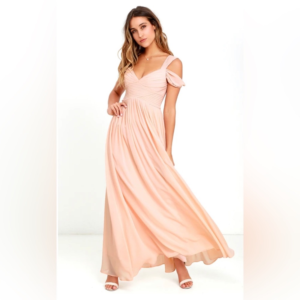 Make Me Move Blush Pink Maxi Dress